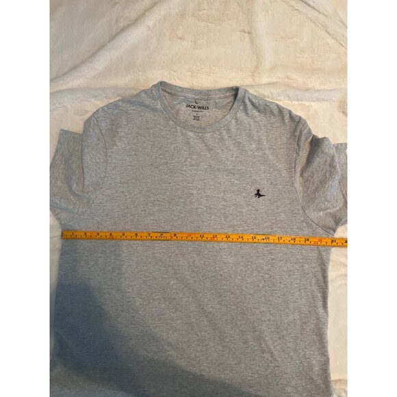 Jack Wills Classic Fit Gray T-Shirt – Size L, 100% Cotton, Ayleford Logo‎ Tee - Picture 6 of 8